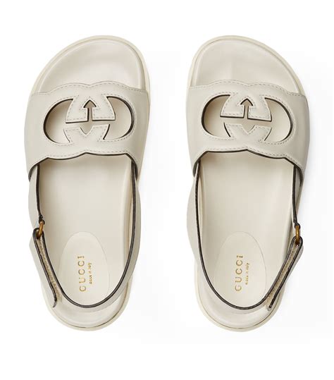 gucci basket sandals|authentic Gucci sandals women.